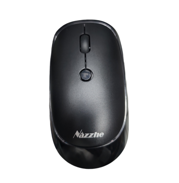 2.4 Ghz Wireless Optical Computer Mouse with USB Nano Receiver, Black