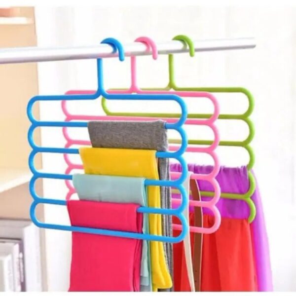 5 Layer Magic Hangers Hanger: Anti-Slip Pack Of 4