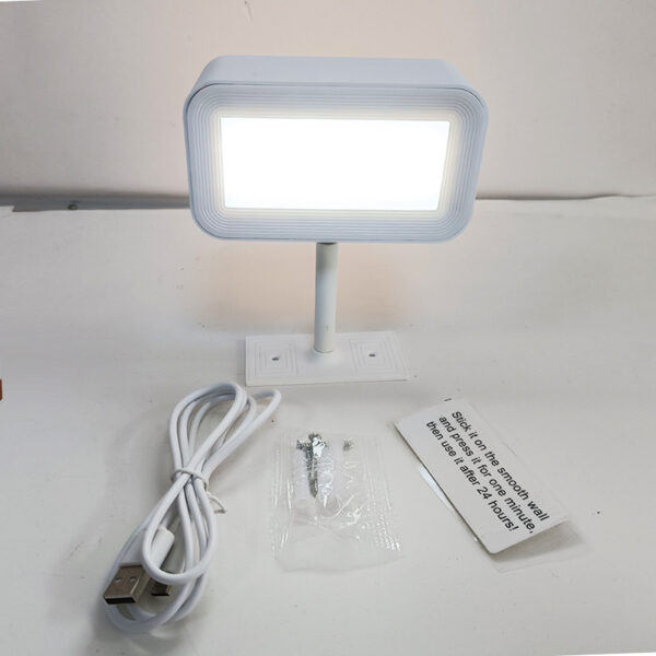 Double-sided Luminous USB Rechargeable Touch Adjustable Light Bedside Lamp - Image 6