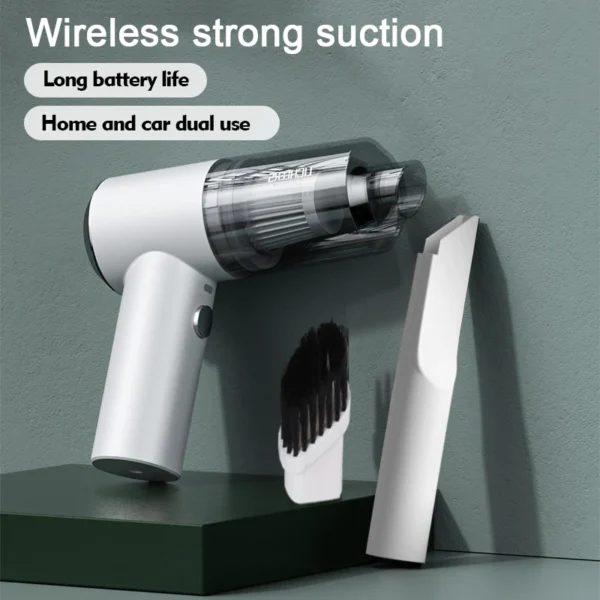 Mini Wireless Car Vacuum Cleaner Super Strong Suction - Image 6