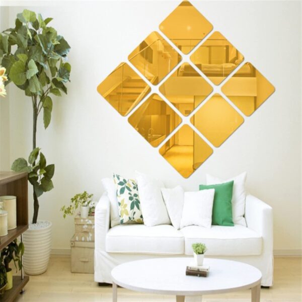 Acrylic Mirror Wall Stickers - Image 16