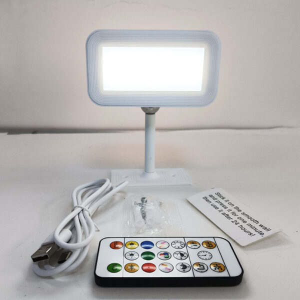 Double-sided Luminous USB Rechargeable Touch Adjustable Light Bedside Lamp - Image 8