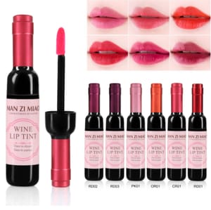 24 Pcs Box Wine Lip Tint Matte