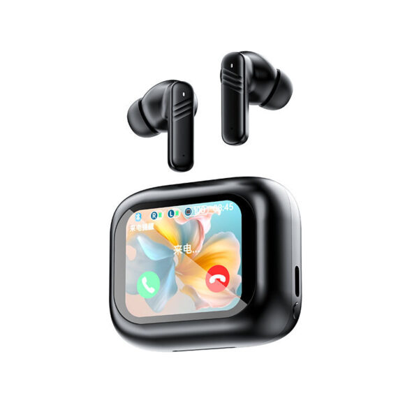 Touch Screen Wireless Noise Reduction In-ear Sports Game Bluetooth Headset - Image 7