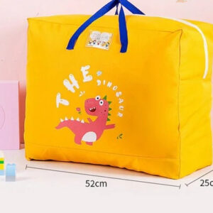 This storage bag design with cartoon patterns, looks creative, cute and interesting, will attract the love of children. Cartoon patterns on this creative, cute and interesting storage bag, children will like it very much. Children will really like this storage bag because it has a cartoon pattern on it, so it looks creative, cute and fun. This creative, cute and fun storage bag will receive children’s love because of the cartoon pattern on it. Because this storage bag has a cartoon pattern so children will like it very much creative and will find it very interesting. This storage bag is dustproof, breathable and which can store your clothes or quilt well and keep it clean and fresh. With the help of this dustproof, breathable storage bag you can store your clothes or quilt well and keep it clean and fresh. Owing the dustproof, breathable features, this storage bag can store your clothes or quilt well and keep it clean and fresh size ; Girth 52 length 42 Inch