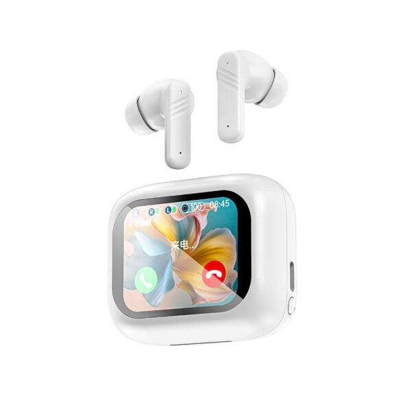 Touch Screen Wireless Noise Reduction In-ear Sports Game Bluetooth Headset - Image 8