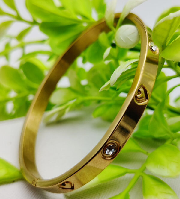 Adjustable Cartier Heart Charm Bracelet – Imported Luxury Bracelet | Best Quality Artificial Bracelet For Girls & Women | Bracelet For Every Occasion | Elegant Design